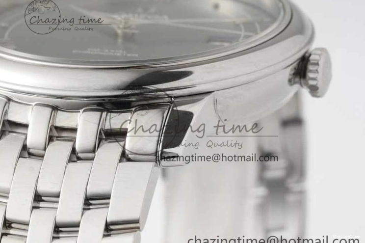 0301 De Ville SS DIWF 1:1 Best Edition Light Blue Dial SS Markers on SS Bracelet MIYOTA TopPick 7850